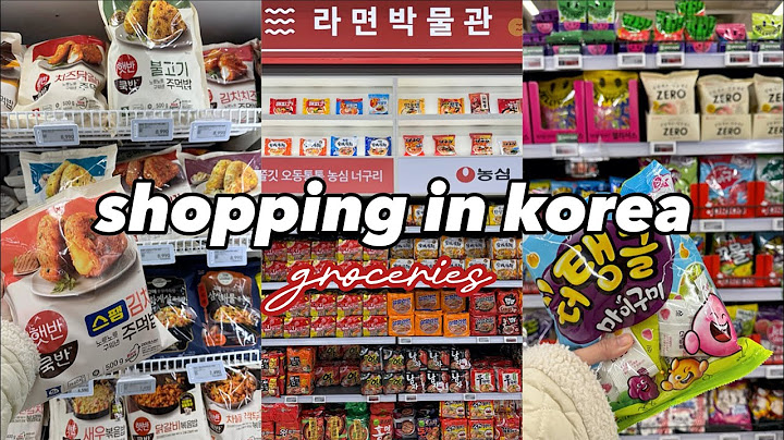 vlog belanja di Korea 🇰🇷 belanja makanan di supermarket beserta harganya 🍒 museum ramyun, camilan & banyak lagi