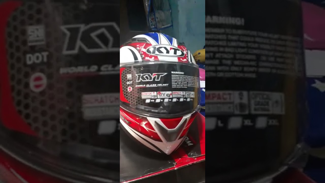Helm Full Face KYT VENDETTA 2 SHORT I I Limited Edition
