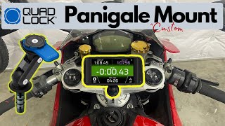 Quad Lock Stem Mount on Ducati Panigale SOLVED - Best Install