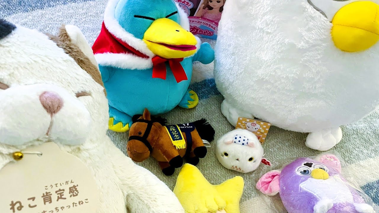 Японская коллекция плюшевых игрушек 🧸