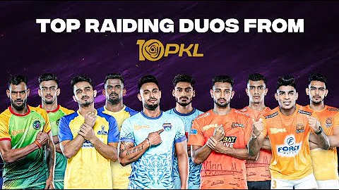 Top 5 Raiding duos of PKL Season 10 | Pro Kabaddi League
