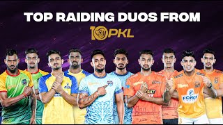 Top 5 Raiding duos of PKL Season 10 | Pro Kabaddi League