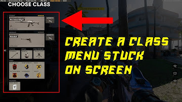 Fix Create-a-Class UI Stuck On Screen Glitch (Black Ops Cold War)