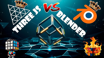 ¡Hice el mismo CUBO en Blender y Three.js… y el resultado te va a sorprender!