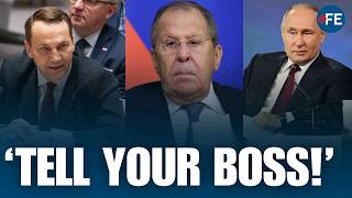 Polish Fm Tells Lavrov Tell Your Boss Before Delivering Putin A Blunt Warning World News