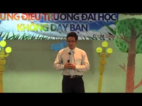 Video Những điều trường Đại Học không dạy bạn - Diễn giả Đỗ... - YouTube