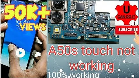 Samsung A50 touch not working solution 100% sucess