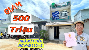 🆘🔥GIẢM_500Triệu_Nhà Mặt Tiền. Ngay Chợ, Dễ Buôn Bán. Nhà Nở Hậu 110m. Bán Nhà Bình Chánh, SHR 100%