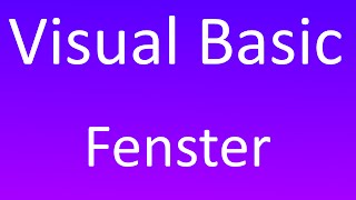 Visual Basic [2] - Fenster gestalten, Hallo Welt