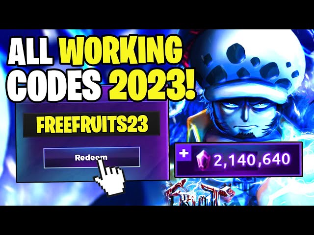 NEW* ALL WORKING CODES FOR Fruit Battlegrounds IN JUNE 2023