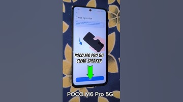 How To POCO M6 Pro 5G Clear Speaker Setting 🔊 #shorts #youtubeshorts