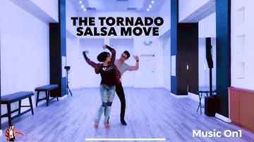 SALSA TUTORIAL:  Smooth Salsa Move with Nery Garcia & Serena Cuevas (Tornado 360 Move)