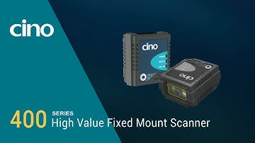 Cino’s FuzzyScan Fixed Mount 400 Series Barcode Scanners