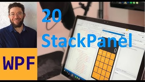 StackPanel - 20 - WPF C# en español
