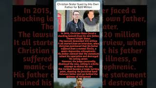 Christian Slater Sued by His Own Father for $20 Million