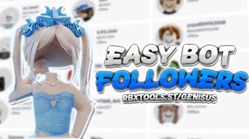 How to BOT FOLLOWERS on ROBLOX | [100% LEGIT] - BEST WAY THAT WORKING IN 2025