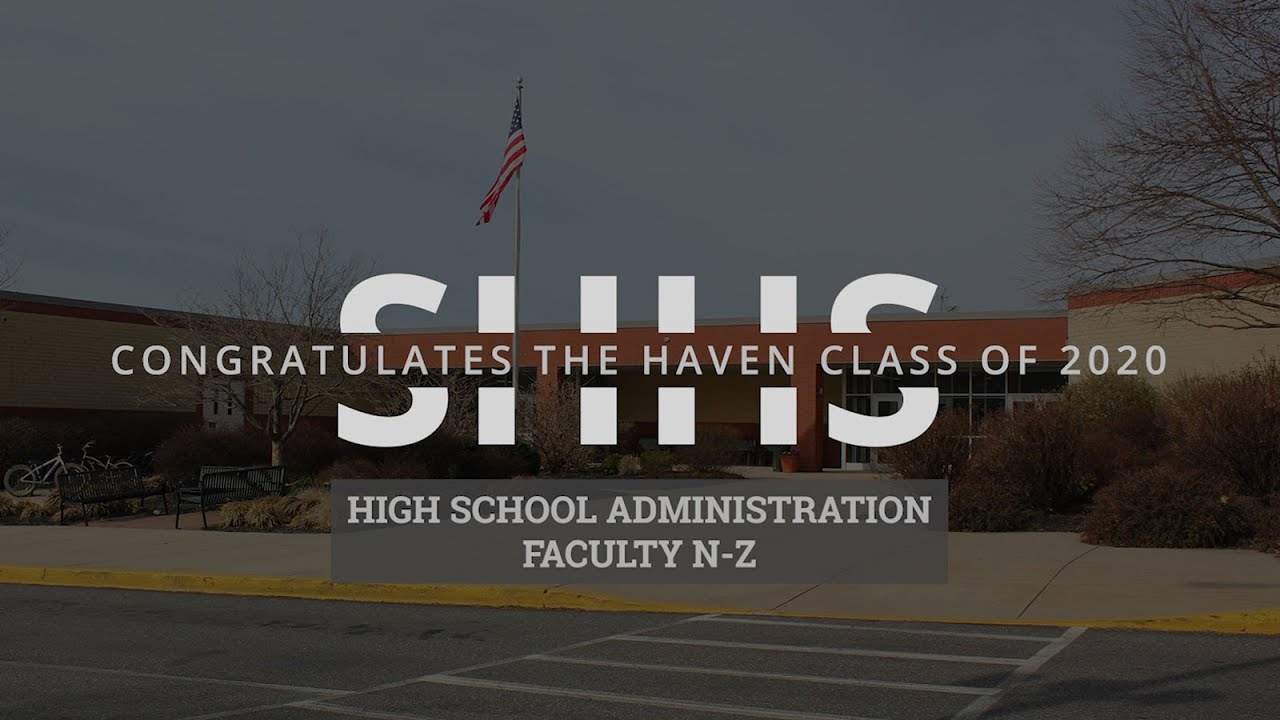 Strath Haven High School congratulates the Class of 2020! (Part 2