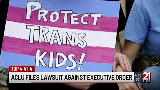 ACLU of Indiana files lawsuit on behalf of transgender people seeking to change birth certificate...