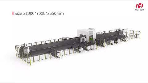 Heavy Tube Laser Cutting Station LT1200S-HGTECH