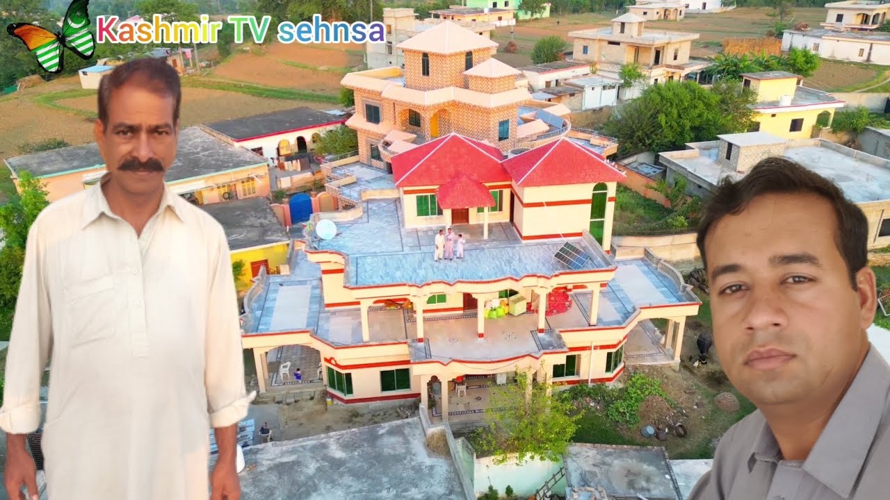 Sehnsa Chatran Khan Raees House | Chatran Village View From Drone || Kashmir TV sehnsa
