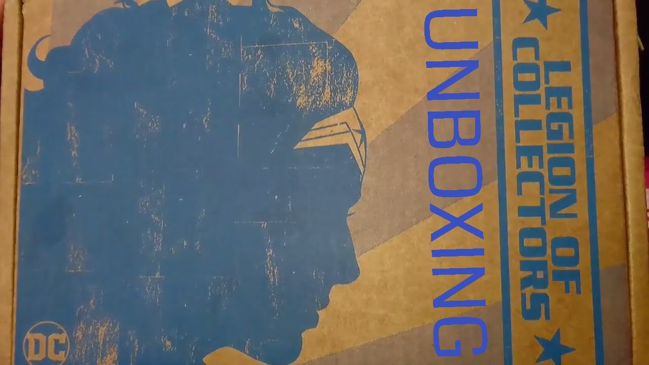 Unboxing DC Legion of Collectors - Wonder Woman - YouTube