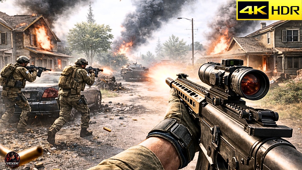 America Under Attack | Immersive Ultra Realistic Gameplay [4K60FPS] Call Of Duty