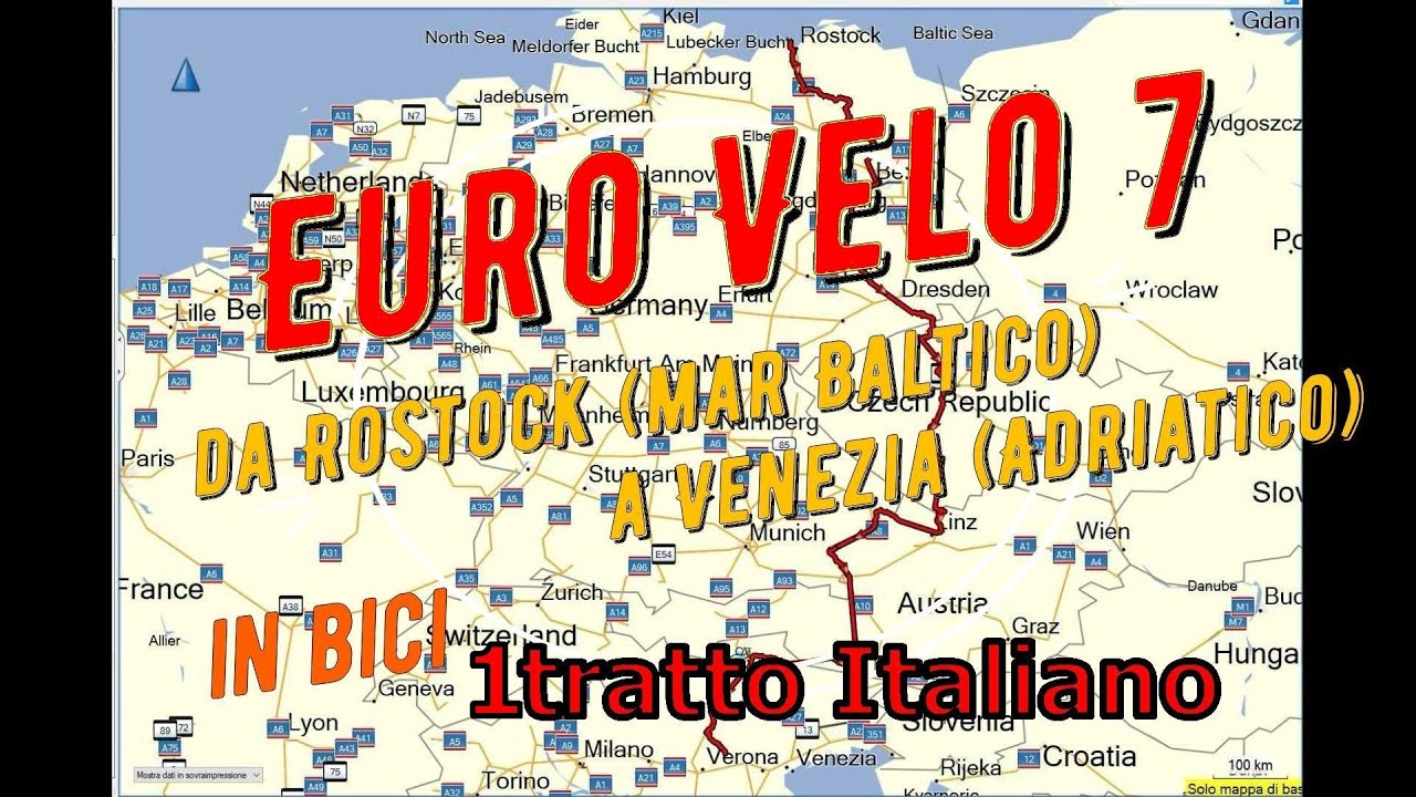 EUROVELO 7, Ciclovia del SOLE, ITALIA 1^ parte