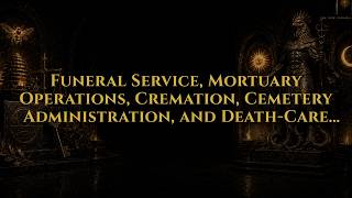 Funeral Service Mortuary Operations Cremation Cemetery Administration and Death-Care Employment
