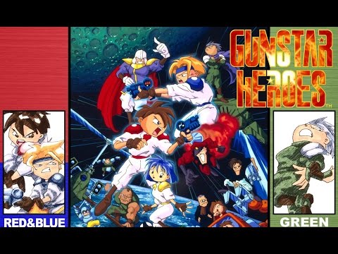 Обзор Gunstar Heroes (SMD)