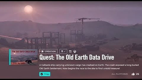 Starfield Mods | Old Earth Data Drive | Revisiting to show drive location - Spoilers