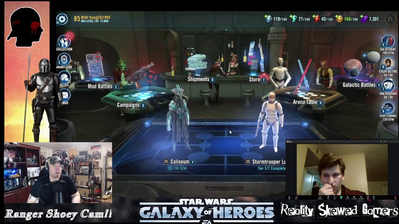 SWGOH WEDS NIGHT STREAM EP 481: HAPPY HUMP DAY! SWGOH NEWS AND MORE!!