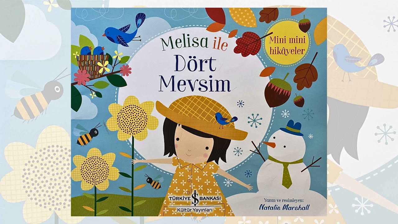 Melisa ile DÖRT MEVSİM / Natalie Marshall / Sesli Çocuk Kitapları