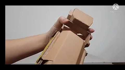How to make Rocket Robot punch From Cardboard