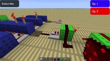 The Redstone School ep.2: RS NOR Order-Sensitive Combo Lock Tutorial