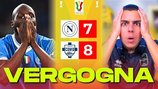 🤯🔵 [REACTION RIGORI] NAPOLI-COMO 7-8 | ENNESIMO FURTO?! LUKAKU HORROR, MILINKOVIC FOLLE E LOBOTKA…