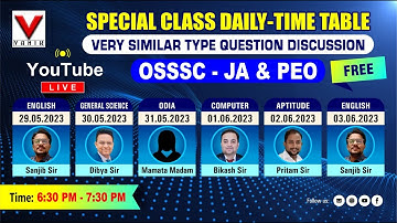 29th MAY || ENGLISH || OSSSC - JA AND PEO ||MEMORY BASED QUESTION DISCUSSION ||#vanik