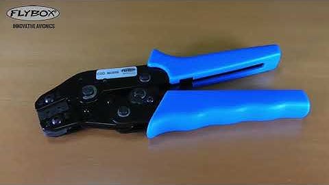 Crimping Molex Micro-Fit terminals with the Flybox crimper