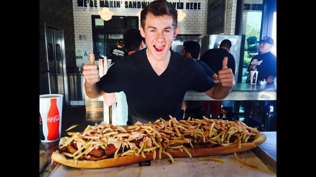 The BIG FAT FATTY (Preview) | 13lb Sandwich - YouTube