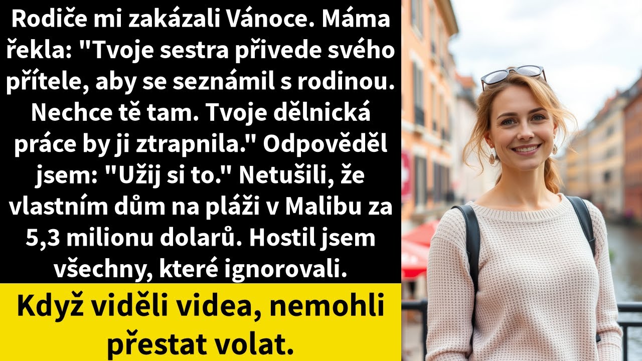 Rodiče mi zakázali Vánoce. Máma řekla: Tvoje sestra přivede svého přítele, aby se seznámil s rodinou