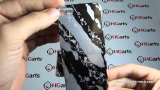 Water Transfer Printing Iphone Cases - Metallic Silver Splatter Hg Arts Tech