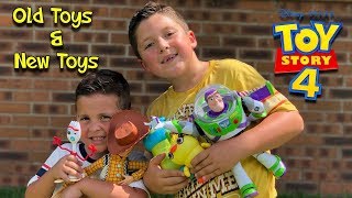 Old and New Toy Story Toys | Toy Story 4 Toy Opening