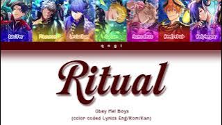 Obey Me! Boys Ritual Lyrics (Obey Me! Nightbringer) (Color Coded Lyrics)