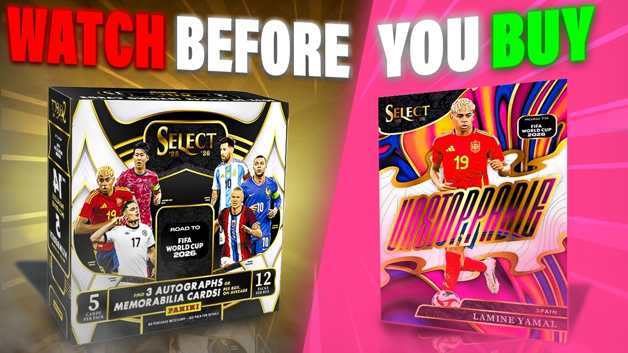 2025-26 Panini Select Road to FIFA World Cup Soccer Hobby Box