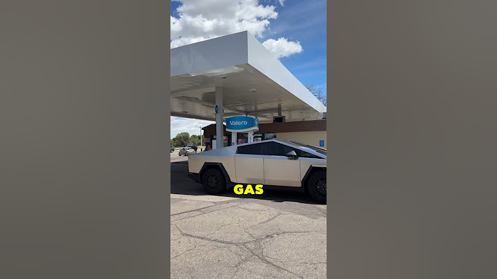 I Forgot The Cybertruck Doesn’t Use Gas 😭😭