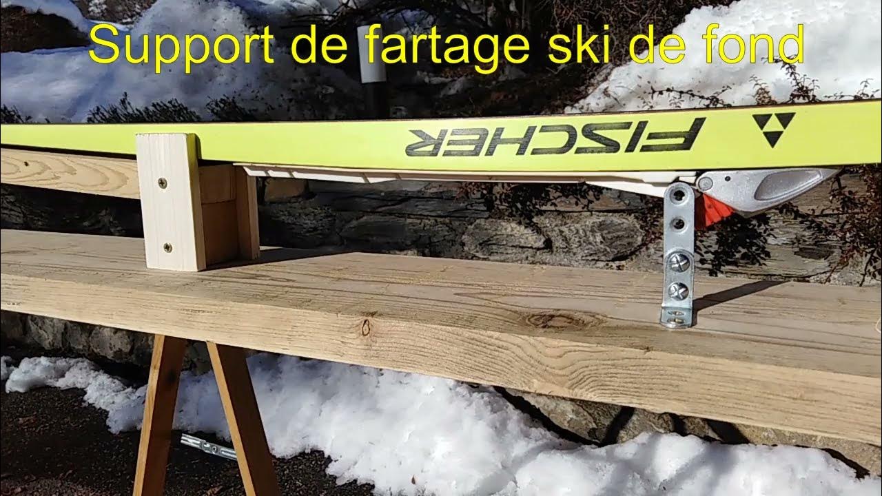 Support de fartage pour ski de fond YouTube
