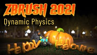 Dynamic Physics Simulation in ZBrush 2021 - Dynamic Thickness, Inflate, Expand, and More!!!