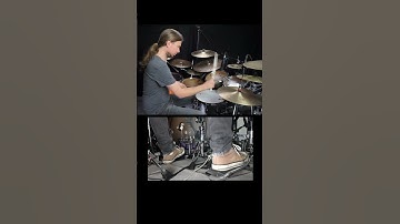 Double stroke rolls in 32nd notes paired with accents - great idea in a lot of situations! #shorts