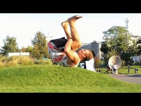 ALL 7 DOUBLE FRONTFLIP LANDED ON GRASS 🔥