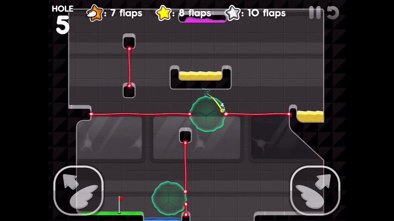 Flappy Golf 2 Laser Shield Land Hole 5 6 Flaps YouTube flappy-golf-2-laser-shield-land-hole-5-6-flaps-youtube