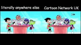 Teen Titans Go! - Cartoon Network UK Censorship - S4E4 'Fish Water'